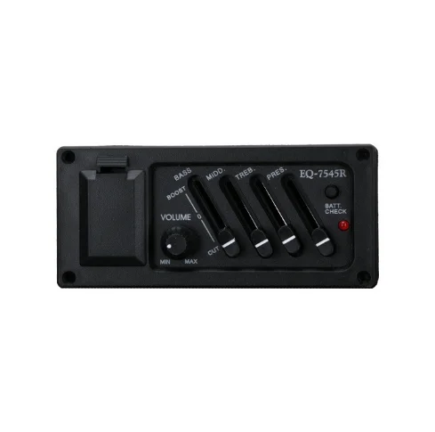 EQ-7545R Acoustic Guitar Preamp Pickup 4-band adjustment EQ Equalizer