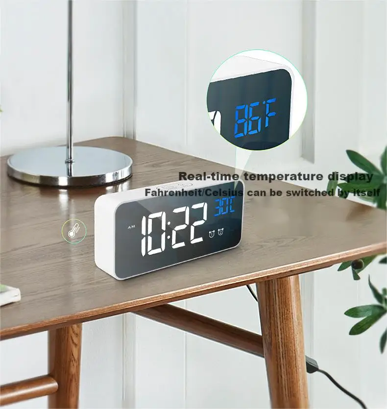 alarm clock dual purpose, student special wake-up magic device to wake up small electronic bell intelligent boy and girl/