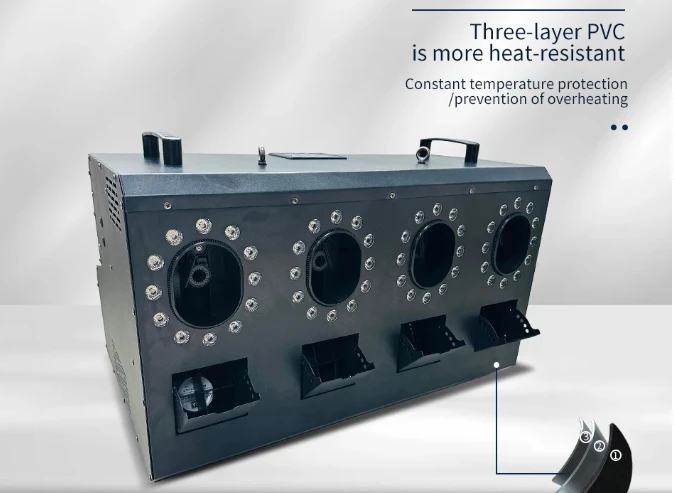 Chengwen Bubble smoke machine equipment for dj nightclub wedding fog smoke bubble machine haze machine