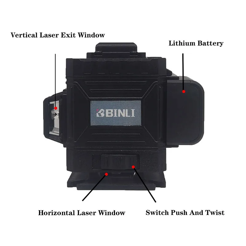  12V Lithium Battery Laser Level Green 12