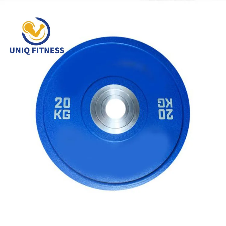 UNIQ OEM PU Coated Rubber Bumper Plate with Steel Hub