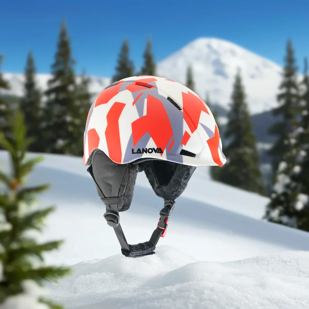 Ski protective helmet Factory sports & entertainment insert Bluetooth audio Thermal protection OEM &ODM skiing helmet