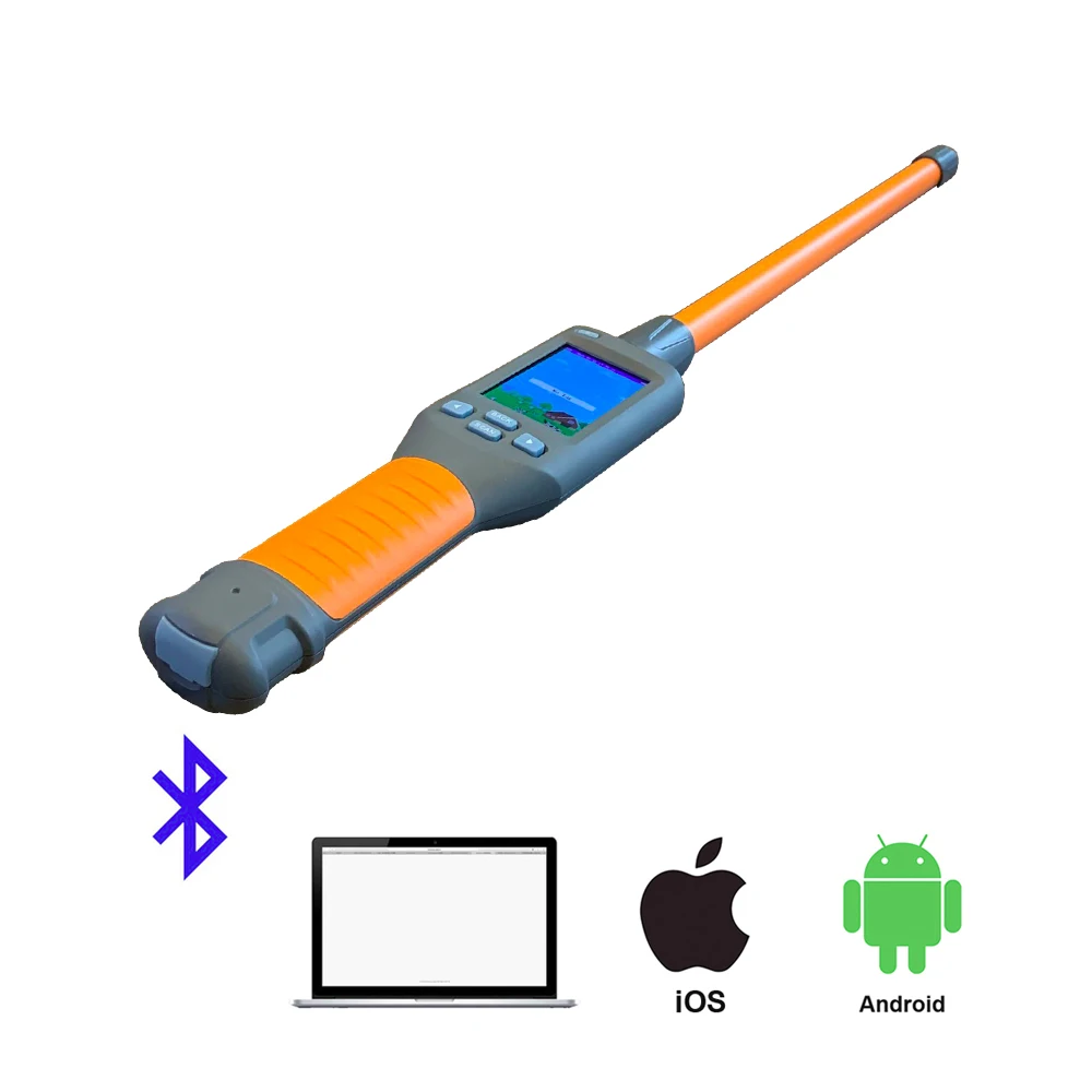 134.2Khz HDX FDX Handheld RFID Animal Scanner Reader With BT For Cow Cattle Sheep Horse