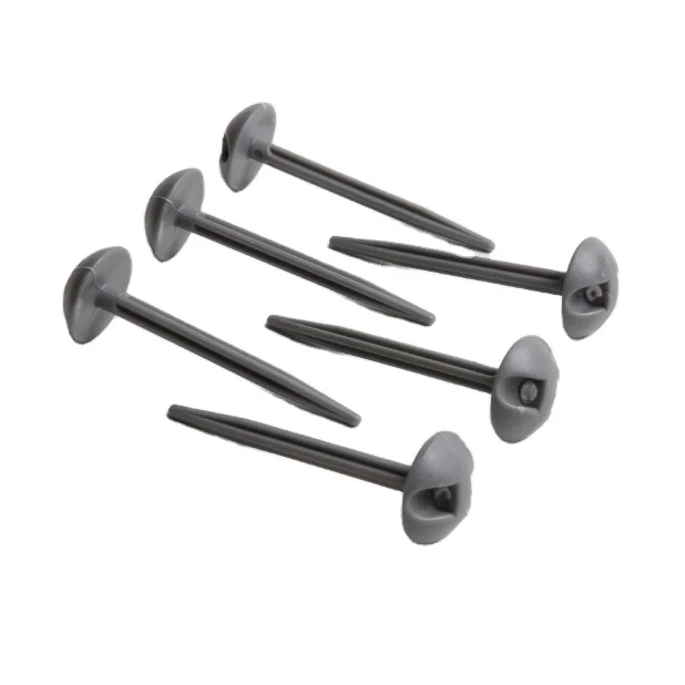 8.5cm Mushroom Shaped Plastic Tent Stakes Outdoor Picnicking & Camping Tent Pegs