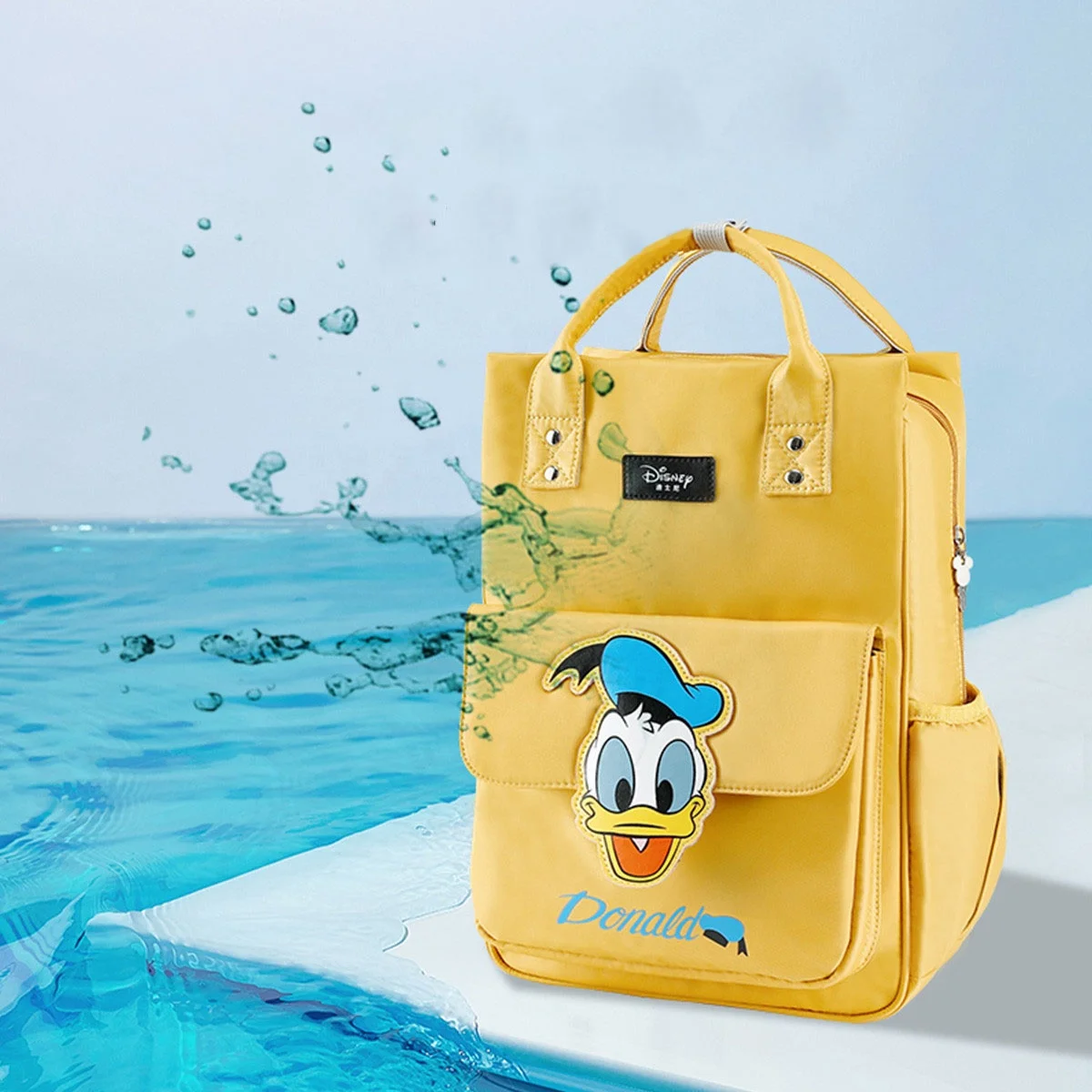 OEM Multi-Function Polyester Water-resistant Adopts Stylish Nappy Bags Mummy Diaper Bag for Baby