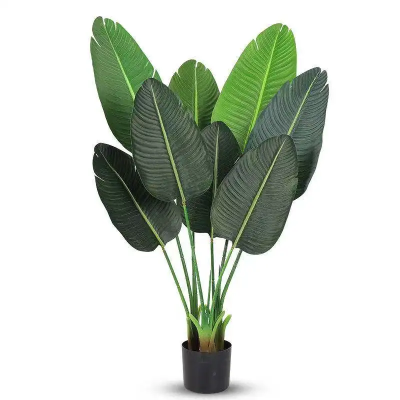 Nordic traveler banana plant phoenix sunflower artificial potted planting indoor tree ornaments ins decorative flower