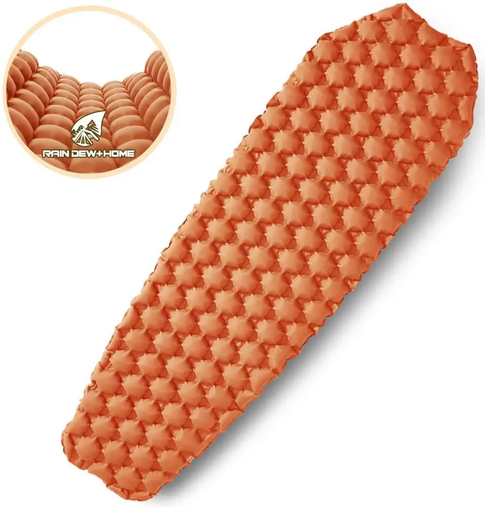 
Lightweight sleeping pad inflatable air mattress Perfect for Camping and hiking 