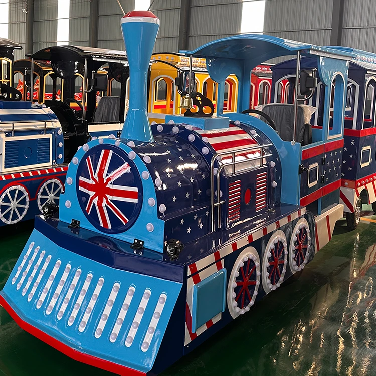 Manufacturer Wholesale Cheap Price Train Railway Locomotive Train Trainset Electric Train