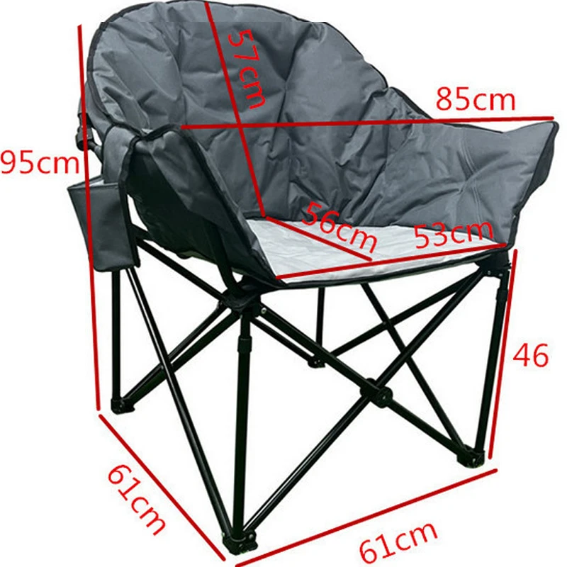Wild Beauty Beach Folding Chair Wholesale Portable Folding Steel Pipe Beach Lounge Chair Cheap Beach Chair