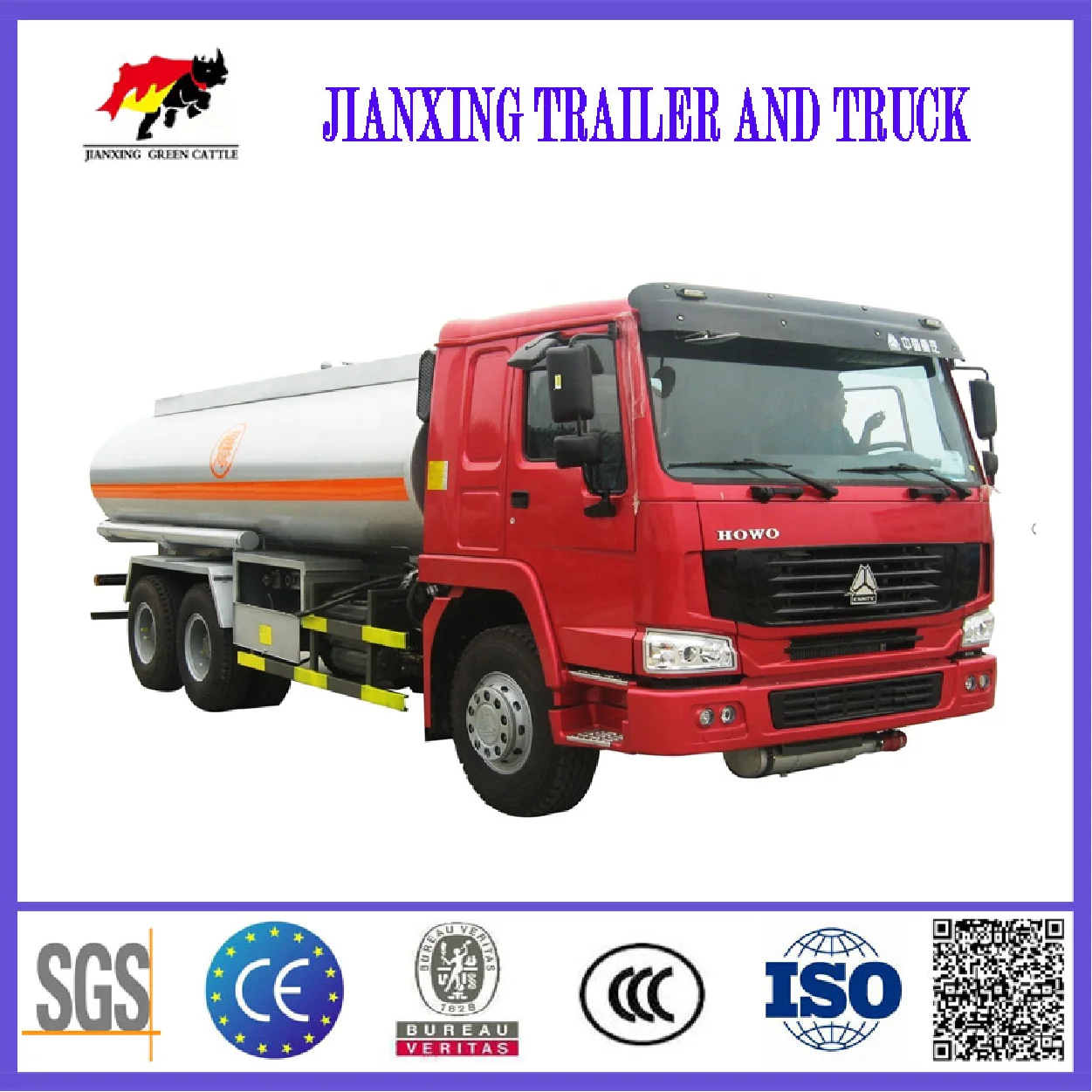 Sino Mobile Dispenser 5000 Gallon Petrol New Refuel Diesel Oil Bowser 6*4 Oil Tanker Vessel for Sale in China You Small 10 HOWO