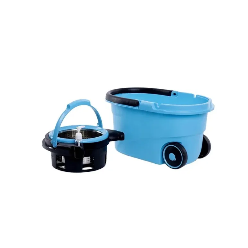 Wholesales Spin Mops for Floor Cleaning With Reusable Microfiber Mop Heads and Bucket Wringer Set