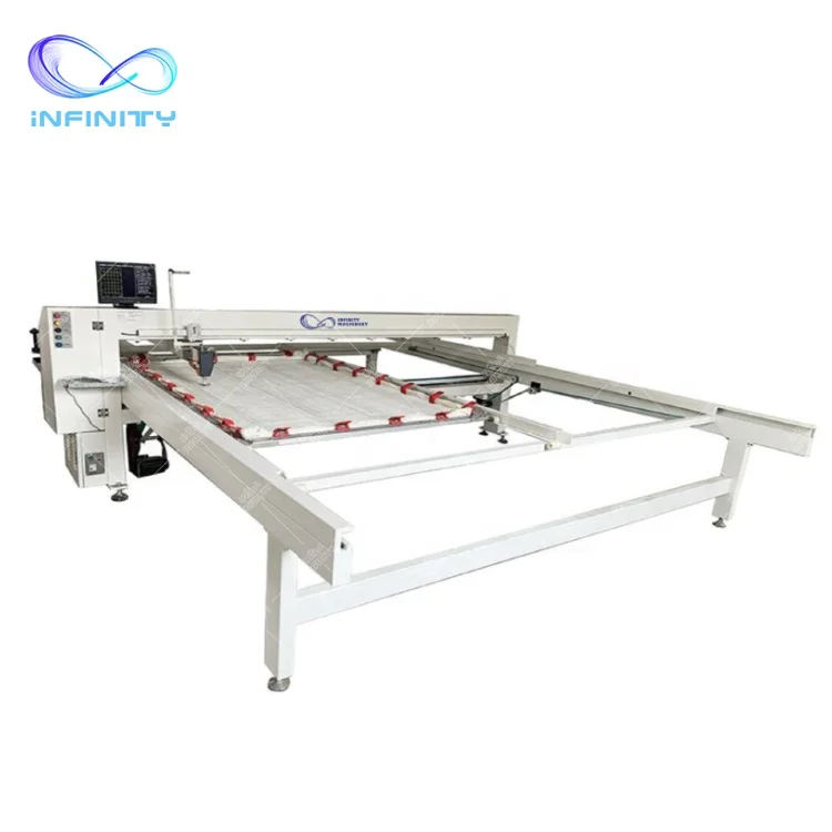 IF-QS-26 Computerized Single Head Needle Long Arm Sewing Quilting Machine For Mattress And Clothing Industrial Machinery