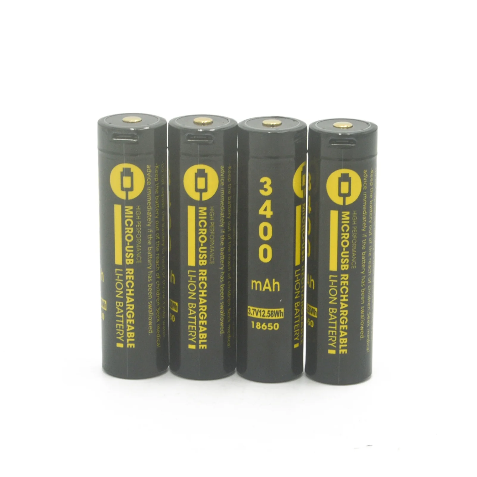 Best Cheap Lithium Battery With Usb 5V 3400Mah Rechargeable Button Battery 3.7v 18650 3500Mah Micro Battery 5V