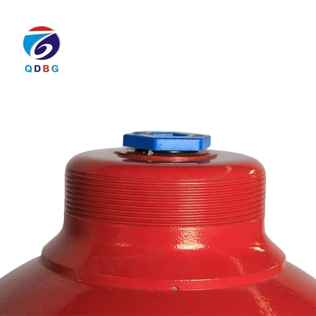 5.4mm Design Wall Thickness 50L 200nar 10M3 Helium Gas Cylinder for Balloon