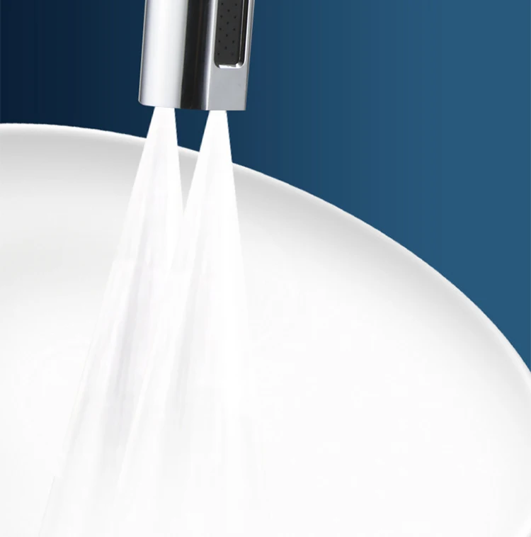 wholesale custom modern pull out single lever kitchen mixer long neck taps kitchen sink faucet 304 stainless steel