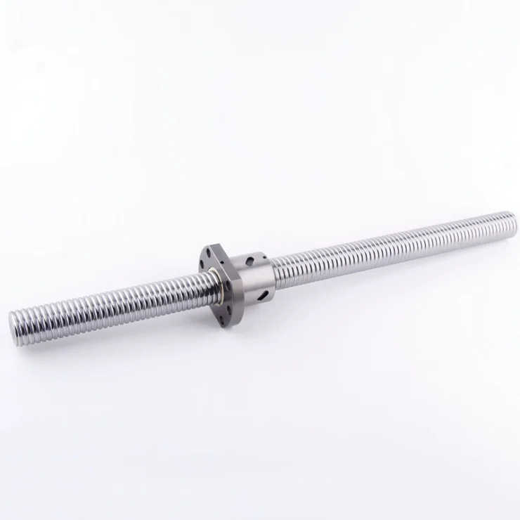 
CNC machine C7 grade SFU2005 ball screw with BK15 BF15 end process and DSG20H nut housing 