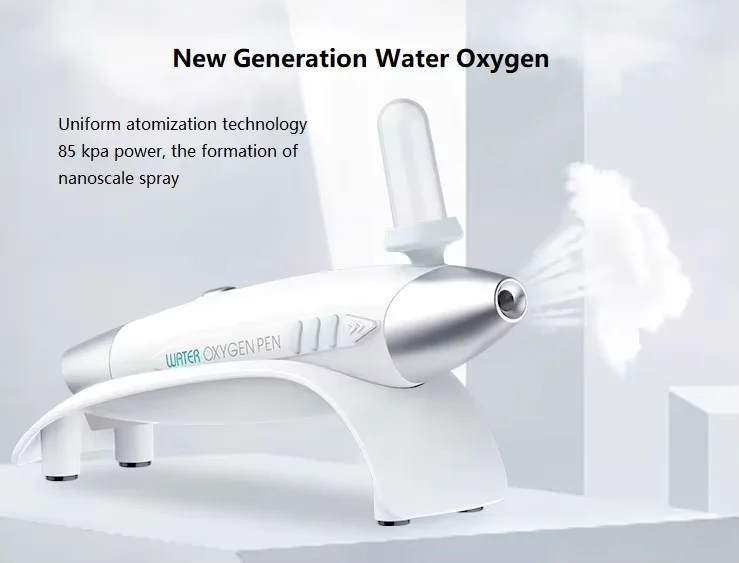 Handheld water oxygen meter nano spray water meter handheld charging home beauty hydrating equipment weschoen import instrument