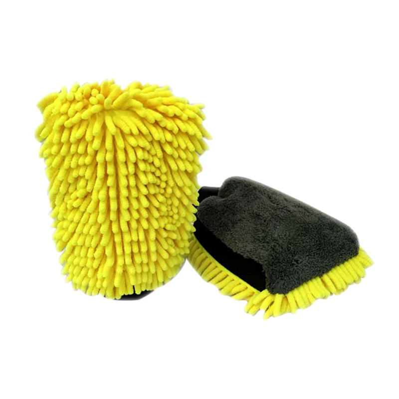 domestos cleaning products Microfiber Chenille Cleaning Glove, Shaggy Chenille Car Drying Mitt