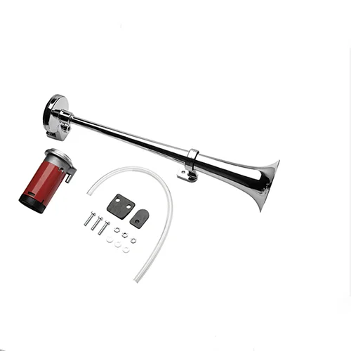 Car Air Horn Super Loud 12V Single Trumpet Loud Compressor for Car Truck Boat Train Horn Hooter For Auto Sound Signal