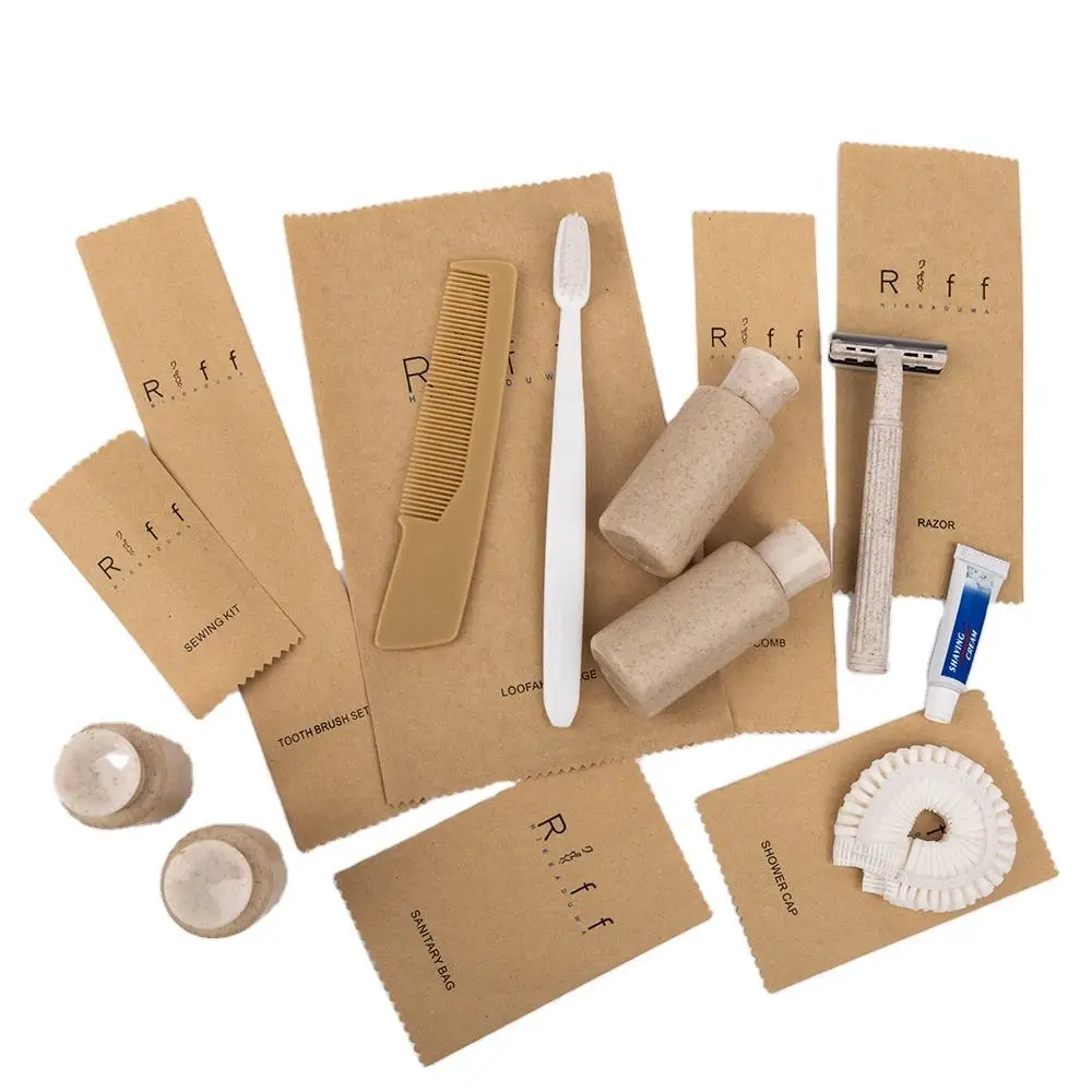 Good Quality Disposable Hotel Personal Care Travel Kit Hotel Bathroom Kit Hotel Amenities
