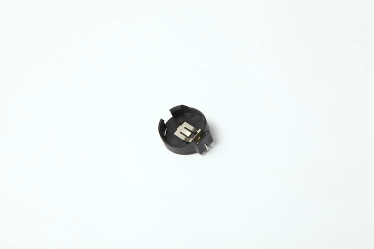 
CR2450 3V Coin Button Black Container for Lithium Battery with the 2 Pin PCB Mount 