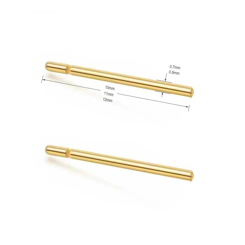 Wholesale Brass Straight Pins Safety Earring Post Pins without Head