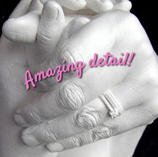 Diy 3d hand casting kit family alginate molding powder Alginate Molding Powder 3d Casting Kit