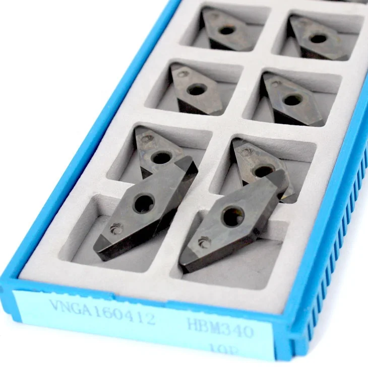 High precision CNC Diamond PCD tipped Turning tool insert for aluminum full face full length