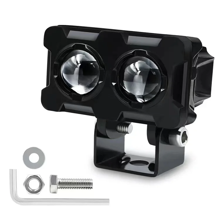 U7 12V 10W Motorcycle Led Projector Lens Headlamps Fog Lights Turn Signal Motorcycle LED work light bulb