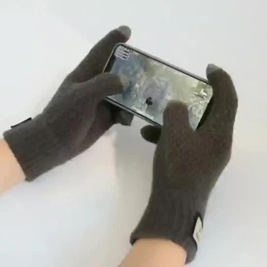 Promotional Custom Logo Winter Mobile Phone Touch Screen Gloves