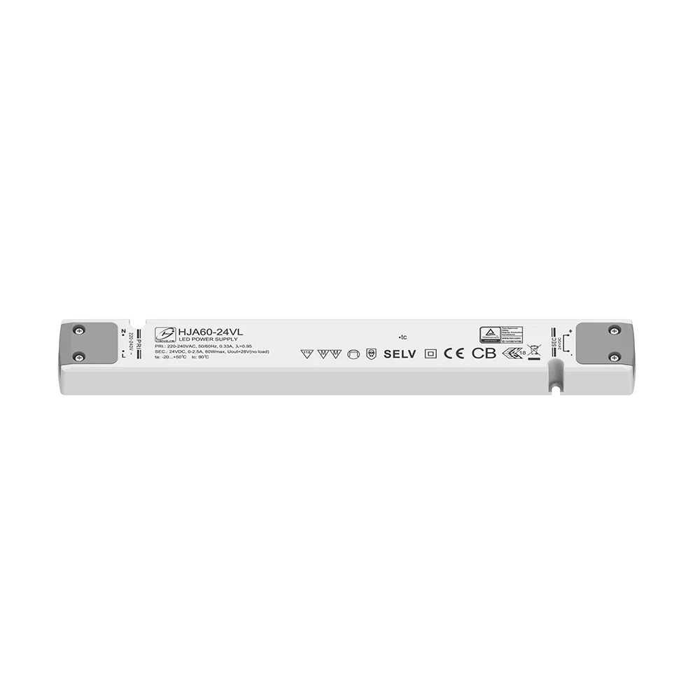 Dimmable Led Tube Light  Strip Driver Switching Power Supply  15W 20W 30W 50W 60W 75W 12V 24V Led Driver For indoor Led Light