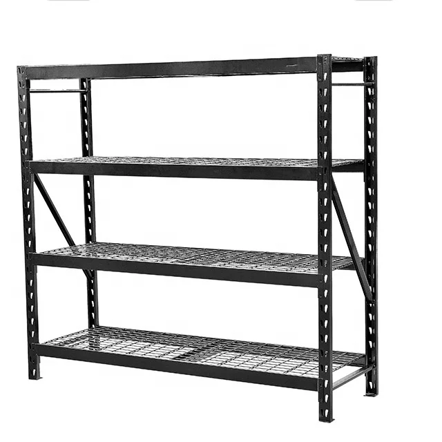 
Heavy duty industrial storage rack wire Industrial Rack Boltless Garages Shelving 1830x1945x610mm 600kg 