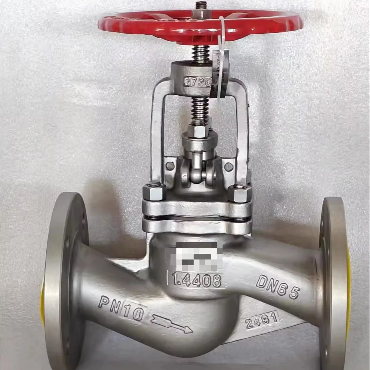 DIN STAINLESS STEEL STOP CHECK VALVE
