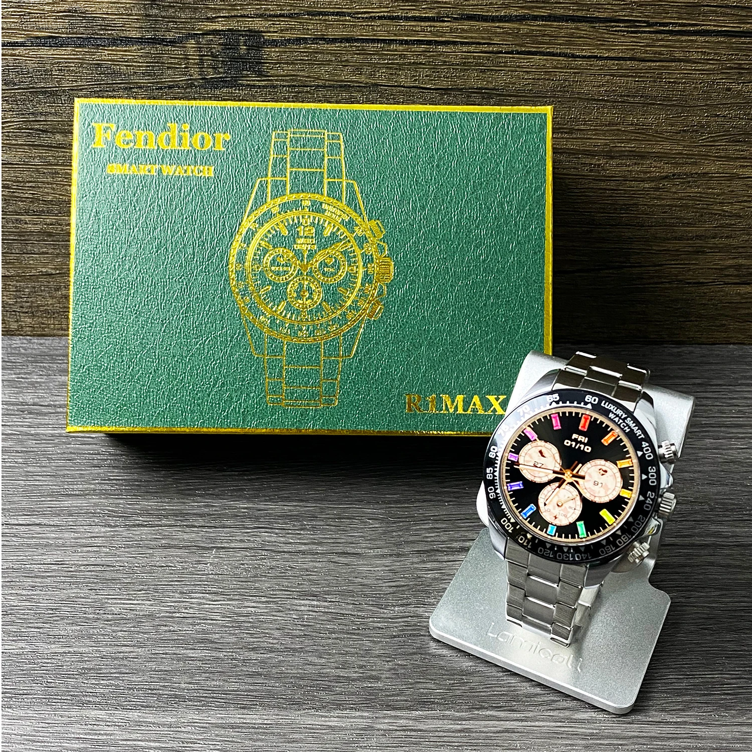 R1 Max Luxury Golden Fashion Smart Watch 2025 Fitness tracker Montres Reloj Inteligente Heart Rate BT Call Smartwatch for Men