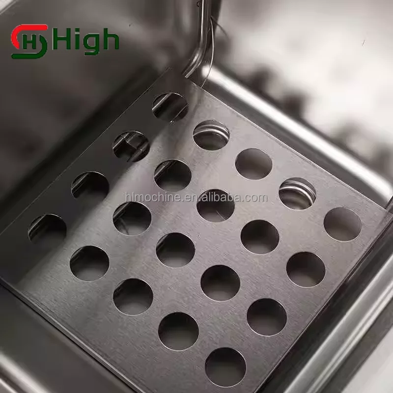 Stainless Steel Fries Frying Kfc Potato Chips Fryer Double Tank Industrial Electric Commercial Deep Fryer