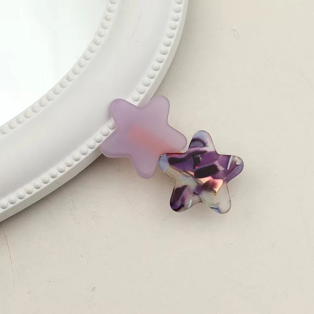 hot New arrival simple fashion small 5CM hair clips acetate hairpins baby cute clips For girls Make up /Hair Accessories