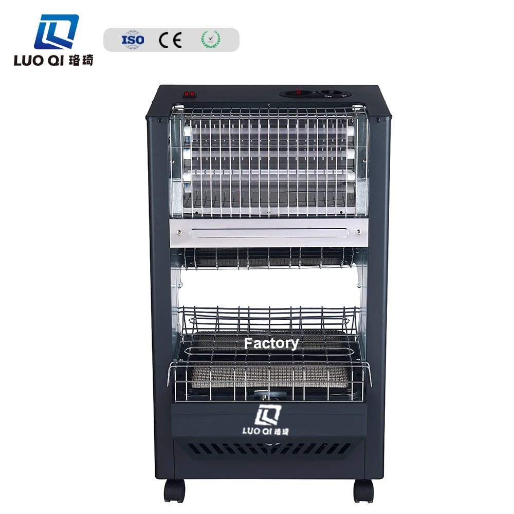 Cheap Price Indoor Home Appliance Ceramic Infrared Panel LPG Gas Electric Heater for Living Room Bedroom