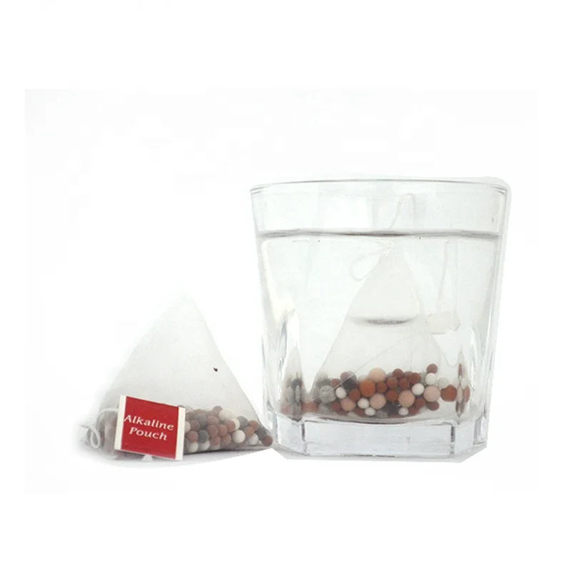 Health care water product Alkaline water filter bag Small Nylon hydrogen energy water bag with alkaline antioxidant