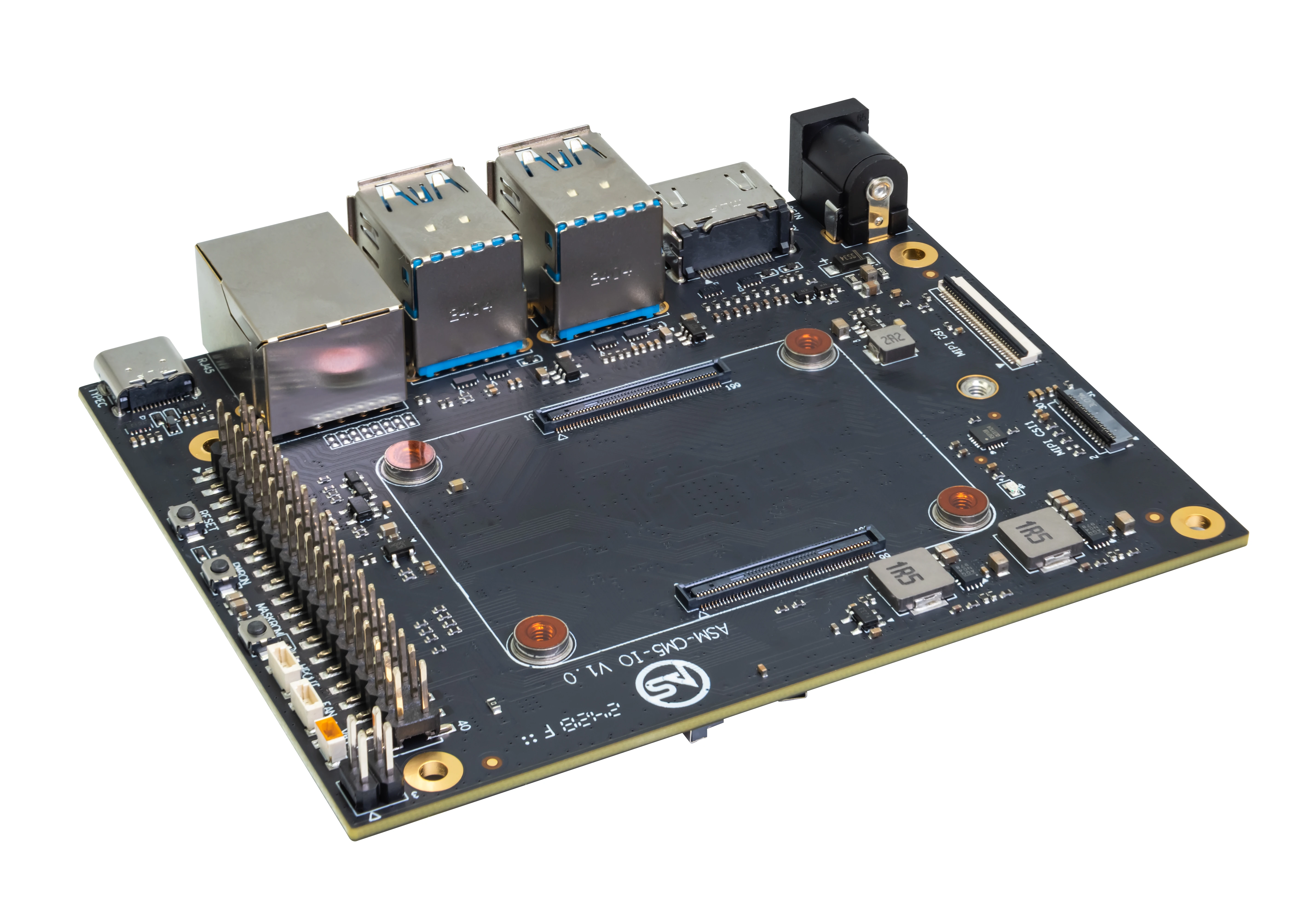 Banana Pi BPI-CM5 Pro IO Плата расширения для вычислительный модуль 4 USB 3 0 Тип-гигабитный Ethernet RJ45 с PoE