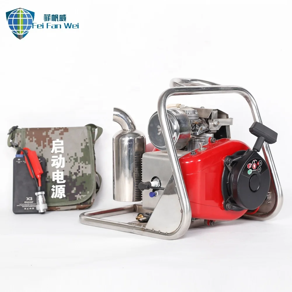 Gasoline Engine  Portable Fire Fighting Water Pump with high quality