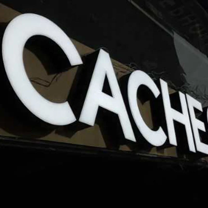 
Custom Steel Metal Letters Sign Light Led 