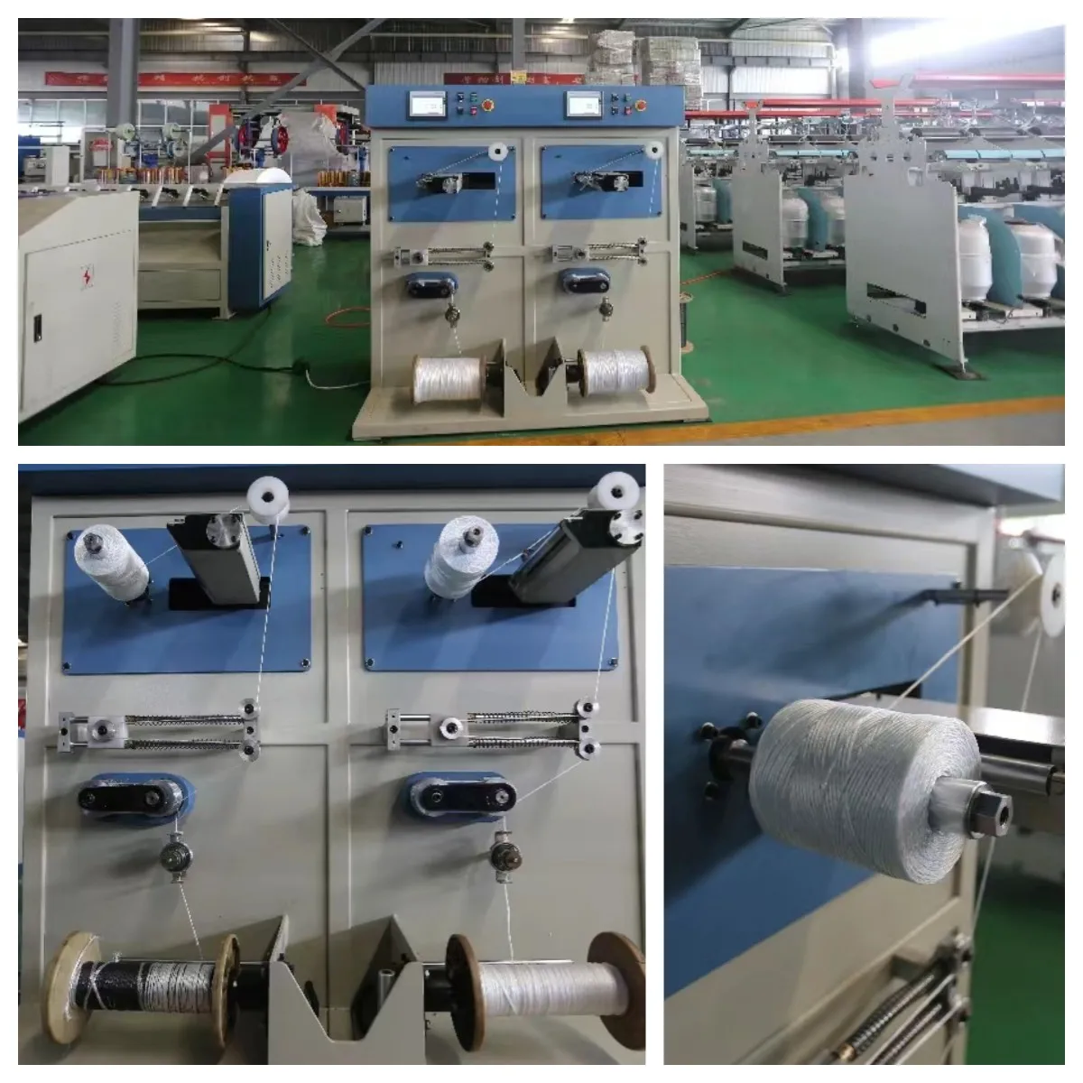 8 inch 10 inch PP raffia winder machine retorcedoras de rafia maquina de torsion de cuerda baler twine spool winder