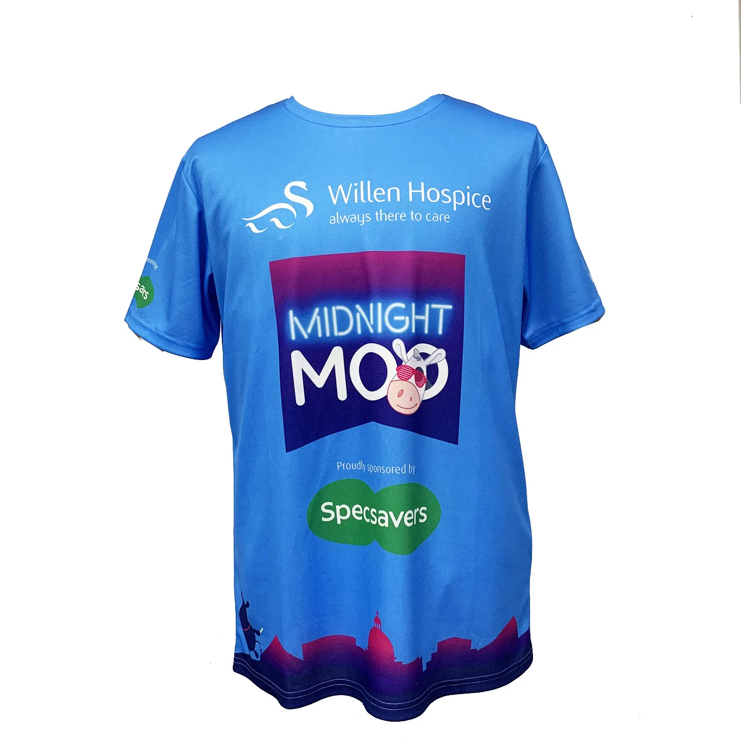Breathable sublimation T-Shirt Sublimated polyester cool dry material sports events T shirt sweat wicking shirt