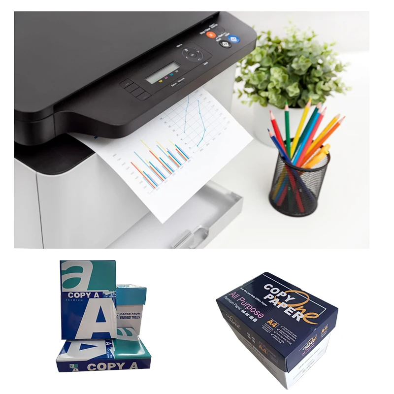 Free samples premium wholesale a4 paper ream copy paper a4 80 gsm paper manufacturer