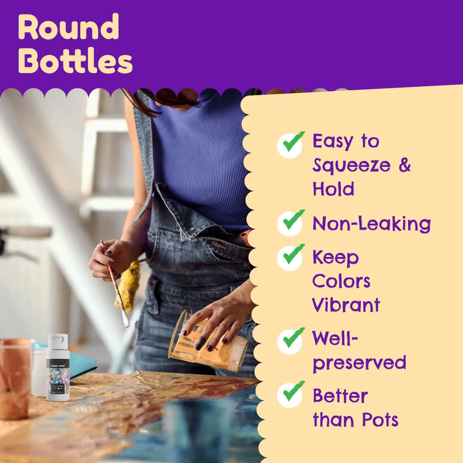 Bestseller fabric painting colours fabric paint for clothes fabric textile paint set with brushes