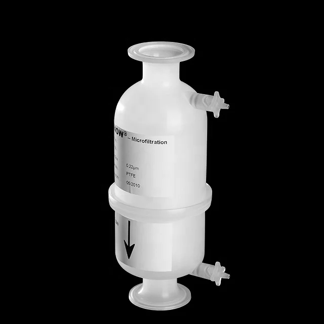 Трехзажимный капсульный фильтр PTFE 5 дюймов для вентиляции/фильтрации