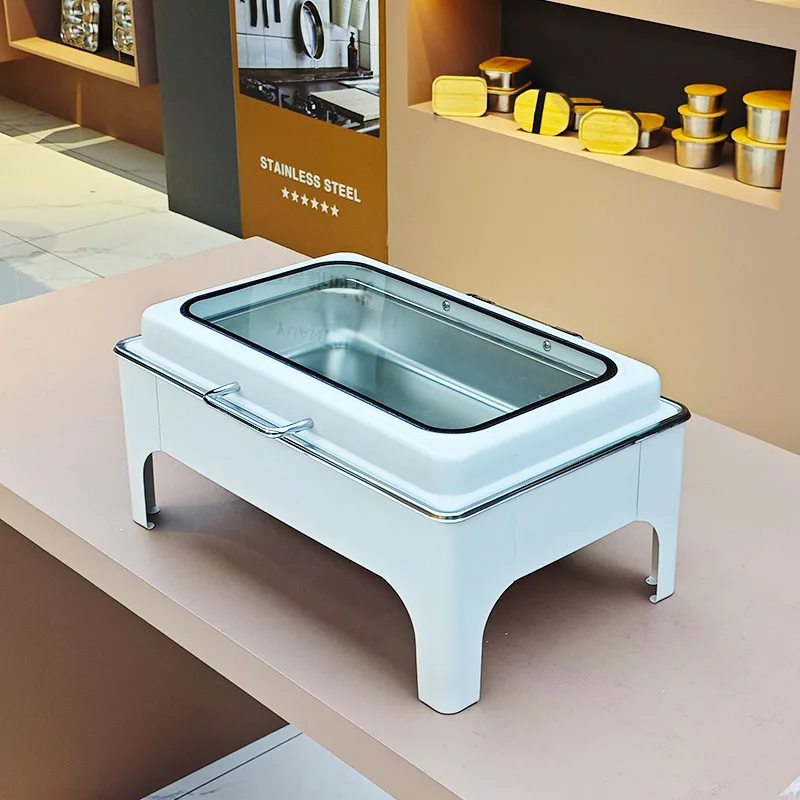 Пищевой подогревающий топливный противень экономия золота набор из нержавеющей стали жаровня буфет