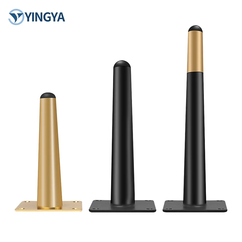 Iron Furniture Support Legs Cabinet Table and Sofa Foot Hardware Sofa Feet for Metal Furniture Pads