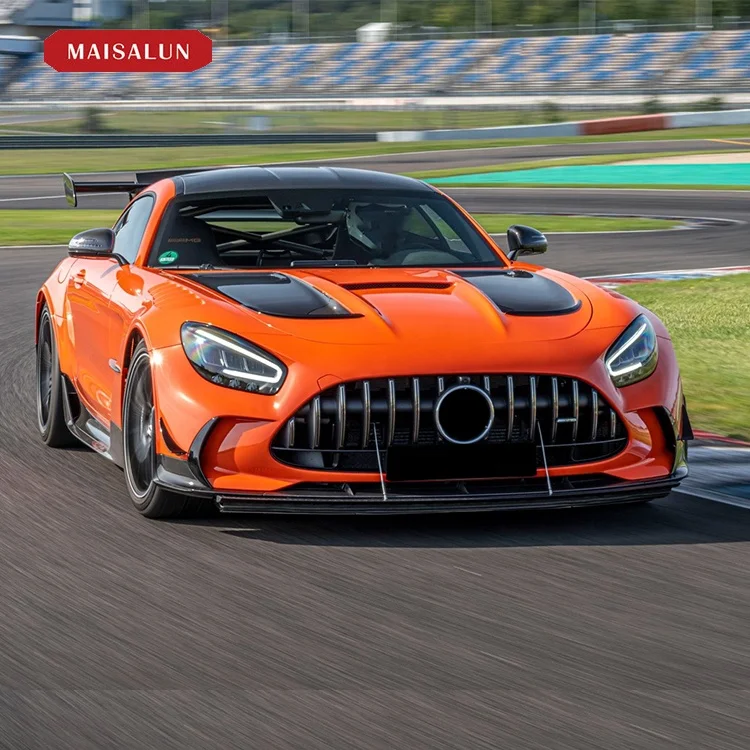 New Discount AMG GT B style full Body kit for Mercedes Benz Amg GT/GTC/GTS carbon fiber front rear bumper spoiler wing exhaust