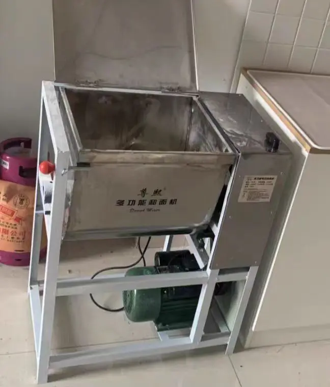 Commercial fully automatic stainless steel flour mixer